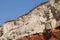 Eroding Cliffs at Hunstanton, Norfolk, UK.