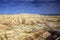 Eroding textures of the Badlands National Park South Dakota