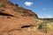 Erosion in Australian desert