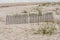 Erosion Fence On Dunes