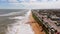 Erosion on Flagler Beach FL USA