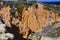 Erosion furrowed coast of Portugal