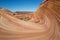 Erosion marks at the wave in coyote butte arizona