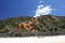 Erosion slopes on the coast, Fraser Island, Australia