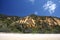 Erosion slopes on the coast, Fraser Island, Australia