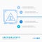 Error, Application, Denied, server, alert Infographics Template for Website and Presentation. Line Blue icon infographic style