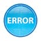 Error floral blue round button