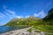 Ersfjord Beach, on a beautiful day in the senja national park