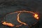 The Erta Ale lava lake at dawn