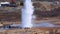 Erupting geyser in Iceland