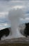 Erupting old faithful geyser, Yellowstone National Park