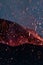 erupting volcano on the island of Stromboli