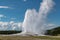 Eruption of Old Faithful geyser