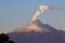 Eruption in popocatepetl volcano II