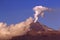 Eruption in popocatepetl volcano VI