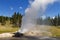 Eruption of Riverside Geyser