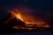 The eruption site of Geldingadalir in Fagradalsfjall mountain on Reykjanes in Iceland