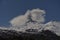 Eruption of the volcano Nevados de Chillan, Chile