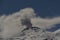 Eruption of the volcano Nevados de Chillan, Chile