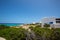 Es calo de san Agustin Beach white houses in Formentera