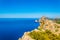 Es Colomer islet near cap formentor at Mallorca, Spain