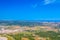 Es Mercadal Town Area Viewed from Monte Toro