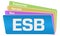 ESB - Enterprise Service Bus Colorful Squares Stack