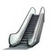 Escalator Airport Electronic Equipment Vector