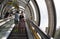 The escalator tube Pompidou Centre Paris