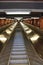Escalators in Stockholm subway