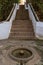 The Escalera del Agua stairs in the Generalife Palace and gardens in the Alhambra