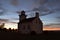 Escanaba Michigan Sand Point Lighthouse at Dusk