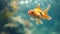 Escape of a Lost Goldfish from its Bowl: A Quest for Freedom