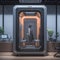 Escape into Tranquility with Virtual Reality Meditation Pod