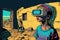 Escaping into Virtual Reality: Adapting to Poverty through Technology, Generative AI