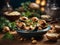 Escargots de Bourgogne, Burgundy snails, are a traditional French dish of snails