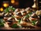 Escargots de Bourgogne, Burgundy snails, are a traditional French dish of snails