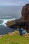 Eshaness Cliffs on the western coastline on Shetlands Mainland