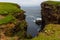 Eshaness Cliffs on the western coastline on Shetlands Mainland