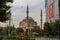 Eskisehir, Turkey: Resadiye Street and Resadiye Mosque view in Eskisehir City