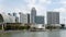 Esplanade Drive, Singapore - February 19, 2023 - The modern buildings by the bay during the day