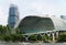 Esplanade Drive, Singapore - February 19, 2023 - The view of Singapore Esplanade Concert Hall during the day