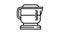 Espresso coffee maker icon animation