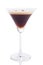 Espresso martini cocktail