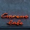 Espresso neon sign on a wall