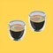 Espresso Shot Logo Icon Flat