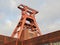 Essen, Germany - January 30, 2022: Zollverein mine and coking plant industrial complex. UNESCO World Heritage Site.