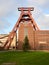 Essen, Germany - January 30, 2022: Zollverein mine and coking plant industrial complex. UNESCO World Heritage Site.