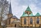 Essen Minster and St. Johann Baptist church, Germany