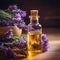 Essential Aromatic oil and lavender flowers 4